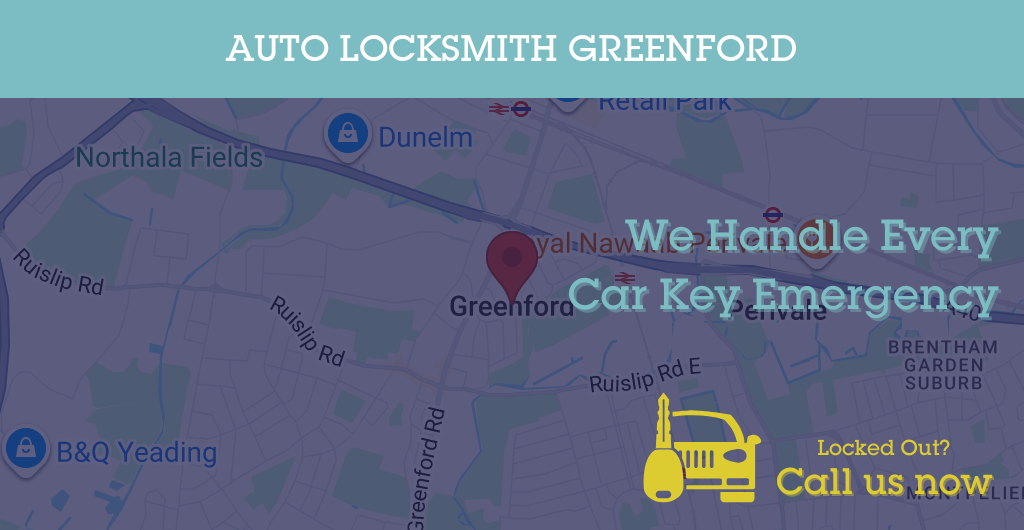 Auto Locksmith Services in Greenford - UB postcode