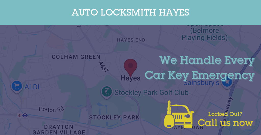 Auto Locksmith Services in Hayes - UB postcode
