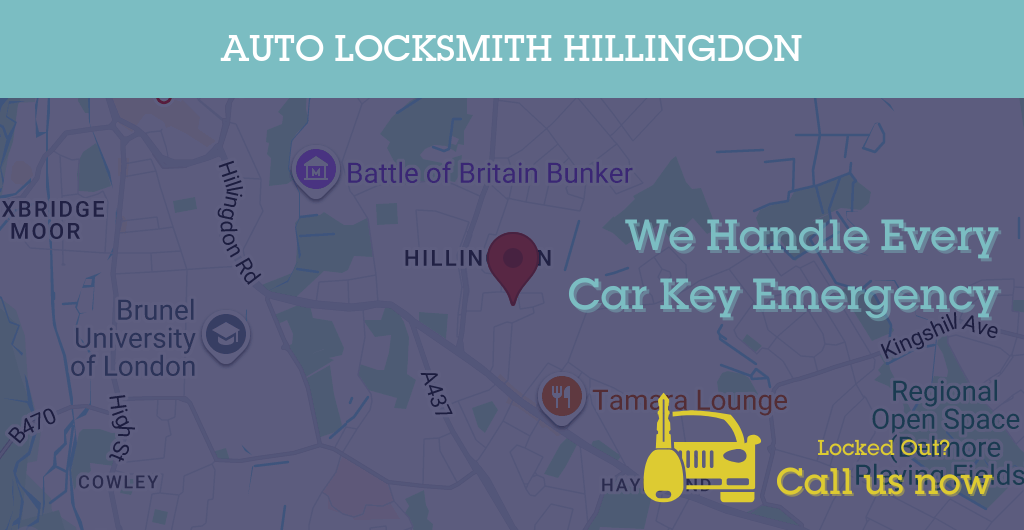 Auto Locksmith Services in Hillingdon - UB postcode