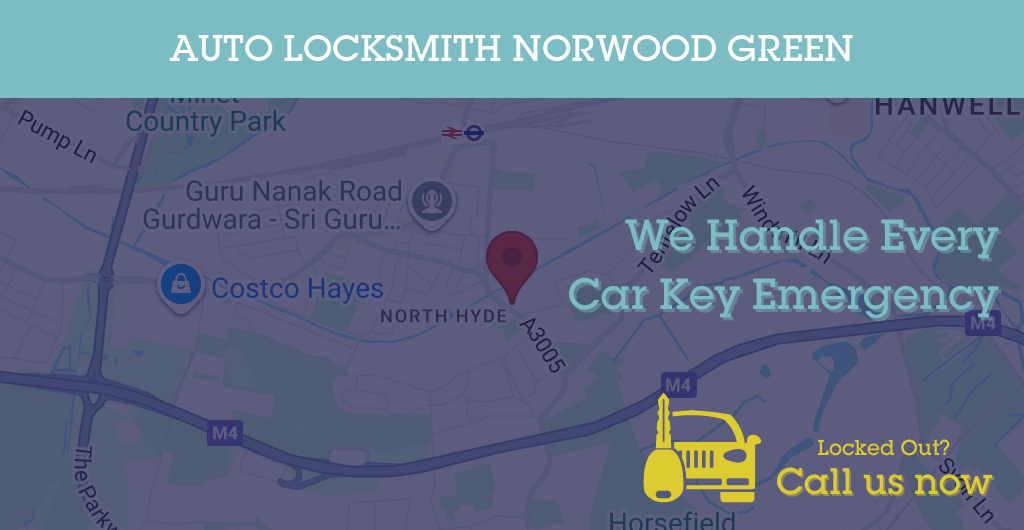 Auto Locksmith Services in Norwood Green - UB postcode