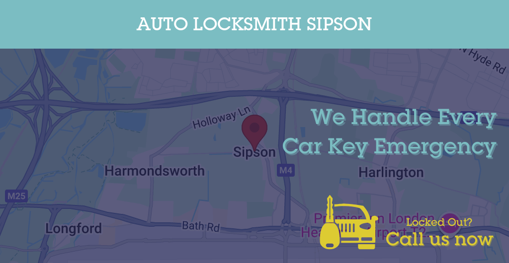 Auto Locksmith Services in Sipson - UB postcode